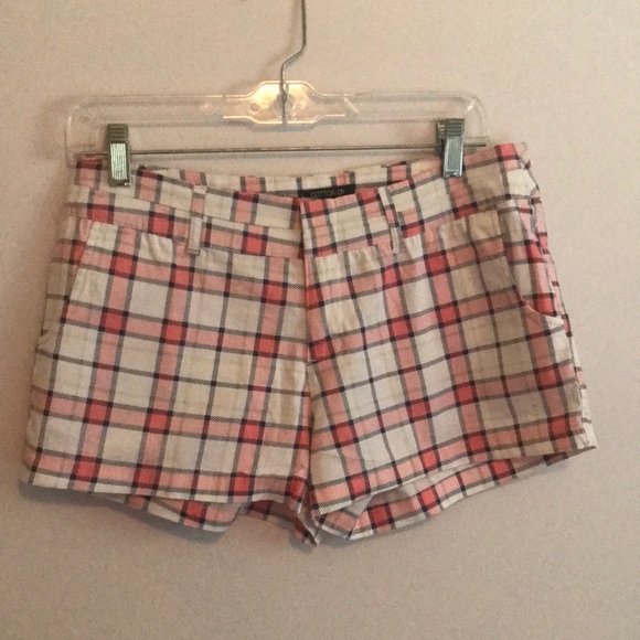 Cotton On Pants - Cute pink plaid shorts from Cotton On